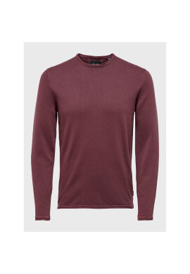 Only & Sons Пуловер Garson 22006806 Бордо Slim Fit - Pepit.bg