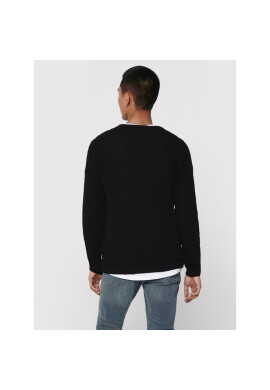 Only & Sons Пуловер Panter 22016980 Черен Regular Fit - Pepit.bg