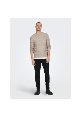 Only & Sons Пуловер Wade 22023194 Бежов Regular Fit - Pepit.bg