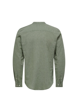 Only & Sons Риза 22009883 Зелен Slim Fit - Pepit.bg