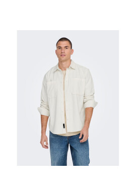 Only & Sons Риза 22024716 Бял Relaxed Fit - Pepit.bg
