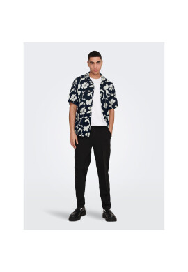 Only & Sons Риза 22024907 Тъмносин Regular Fit - Pepit.bg