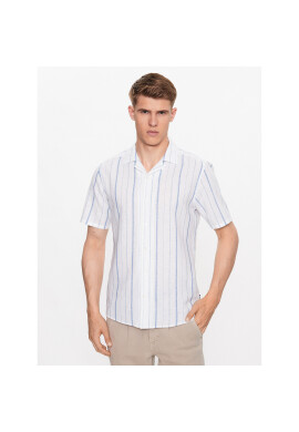 Only & Sons Риза 22025117 Бял Slim Fit - Pepit.bg