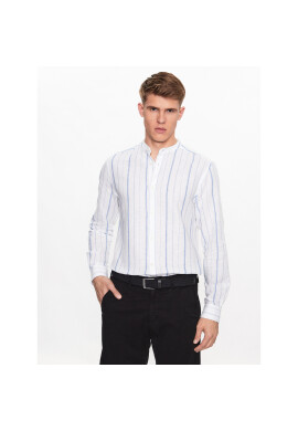 Only & Sons Риза 22025122 Бял Slim Fit - Pepit.bg