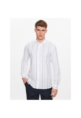 Only & Sons Риза 22025123 Бял Slim Fit - Pepit.bg