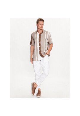 Only & Sons Риза 22026100 Бежов Regular Fit - Pepit.bg