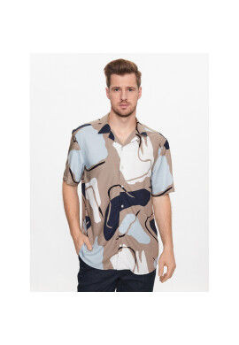Only & Sons Риза 22026102 Бежов Regular Fit - Pepit.bg