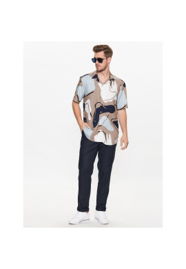 Only & Sons Риза 22026102 Бежов Regular Fit - Pepit.bg