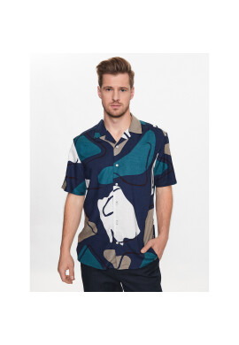 Only & Sons Риза 22026102 Тъмносин Regular Fit - Pepit.bg
