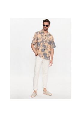 Only & Sons Риза 22026111 Бежов Relaxed Fit - Pepit.bg