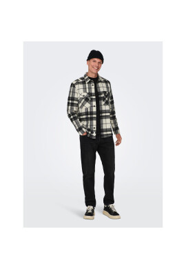 Only & Sons Риза 22026313 Сив Loose Fit - Pepit.bg
