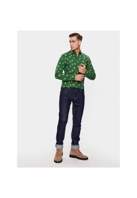Only & Sons Риза 22027330 Зелен Regular Fit - Pepit.bg