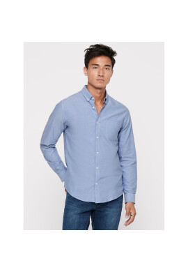 Only & Sons Риза Alvaro 22006479 Син Slim Fit - Pepit.bg