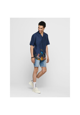 Only & Sons Риза Arthir 22017533 Тъмносин Regular Fit - Pepit.bg