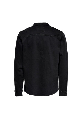 Only & Sons Риза Billy 22018181 Черен Regular Fit - Pepit.bg