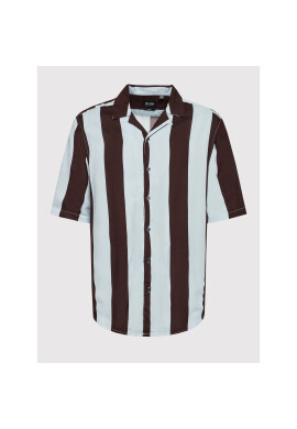 Only & Sons Риза Boyy 22022411 Кафяв Regular Fit - Pepit.bg
