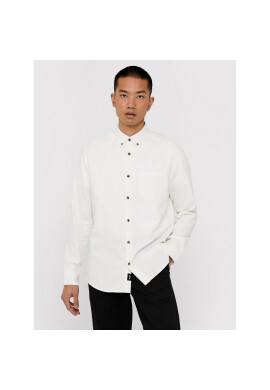 Only & Sons Риза Bryce 22017285 Бял Regular Fit - Pepit.bg