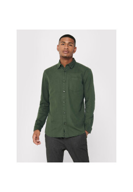 Only & Sons Риза Bryce 22017285 Зелен Regular Fit - Pepit.bg