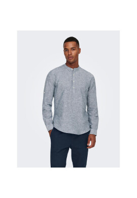 Only & Sons Риза Caiden 22009883 Сив Regular Fit - Pepit.bg