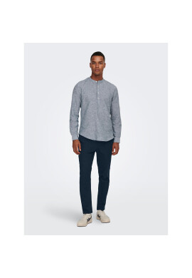 Only & Sons Риза Caiden 22009883 Сив Regular Fit - Pepit.bg