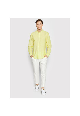Only & Sons Риза Caiden 22019173 Жълт Slim Fit - Pepit.bg