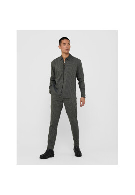 Only & Sons Риза Elyas 22017551 Сив Regular Fit - Pepit.bg
