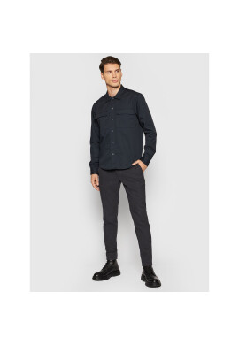 Only & Sons Риза Matti 22020930 Тъмносин Regular Fit - Pepit.bg