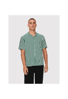 Only & Sons Риза Wayne 22013267 Зелен Regular Fit - Pepit.bg