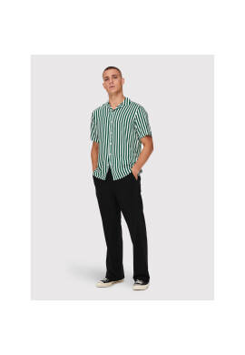 Only & Sons Риза Wayne 22013267 Зелен Regular Fit - Pepit.bg