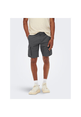 Only & Sons Шорти от плат Cam 22016689 Сив Regular Fit - Pepit.bg
