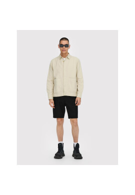 Only & Sons Шорти от плат Linus 22021824 Черен Regular Fit - Pepit.bg