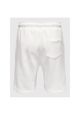Only & Sons Спортни шорти Ceres 22019490 Бял Regular Fit - Pepit.bg