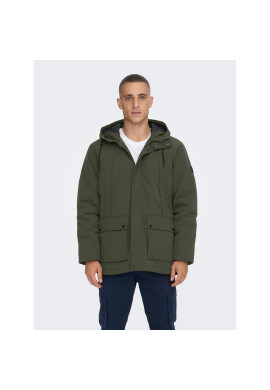Only & Sons Зимно яке 22022654 Сив Regular Fit - Pepit.bg