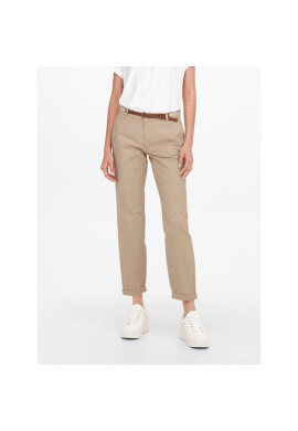 ONLY Текстилни панталони 15218519 Бежов Regular Fit - Pepit.bg