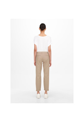 ONLY Текстилни панталони 15218519 Бежов Regular Fit - Pepit.bg