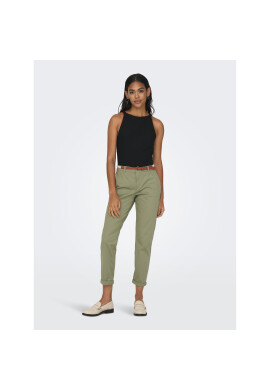 ONLY Текстилни панталони 15218519 Зелен Regular Fit - Pepit.bg
