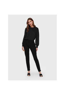ONLY Текстилни панталони Veronica 15242597 Черен Regular Fit - Pepit.bg