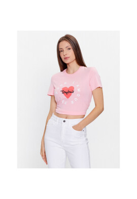 ONLY Тишърт 15266625 Розов Regular Fit - Pepit.bg