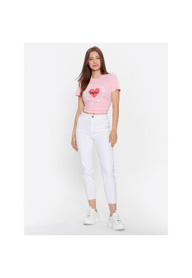 ONLY Тишърт 15266625 Розов Regular Fit - Pepit.bg