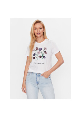 ONLY Тишърт 15286720 Бял Regular Fit - Pepit.bg