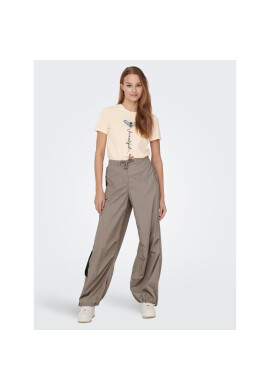 ONLY Тишърт 15288293 Екрю Regular Fit - Pepit.bg