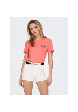 ONLY Тишърт 15288293 Розов Regular Fit - Pepit.bg