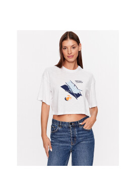 ONLY Тишърт 15296237 Бял Regular Fit - Pepit.bg