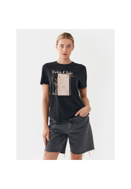 ONLY Тишърт 15303212 Черен Regular Fit - Pepit.bg