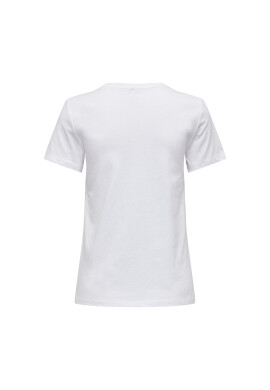 ONLY Тишърт 15306571 Бял Regular Fit - Pepit.bg