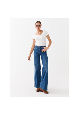 ONLY Тишърт 15316416 Бял Slim Fit - Pepit.bg