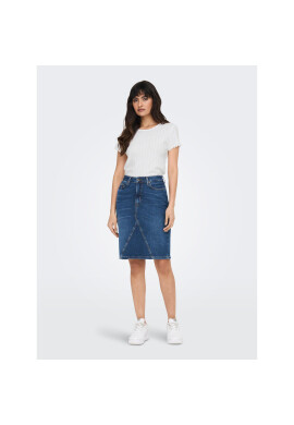 ONLY Тишърт Carlotta 15256154 Бял Tight Fit - Pepit.bg