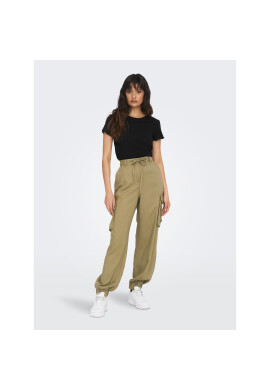 ONLY Тишърт Carlotta 15256154 Черен Tight Fit - Pepit.bg