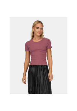 ONLY Тишърт Emma 15201206 Розов Slim Fit - Pepit.bg