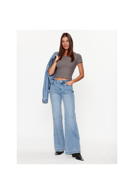 ONLY Тишърт Emma 15201206 Сив Slim Fit - Pepit.bg